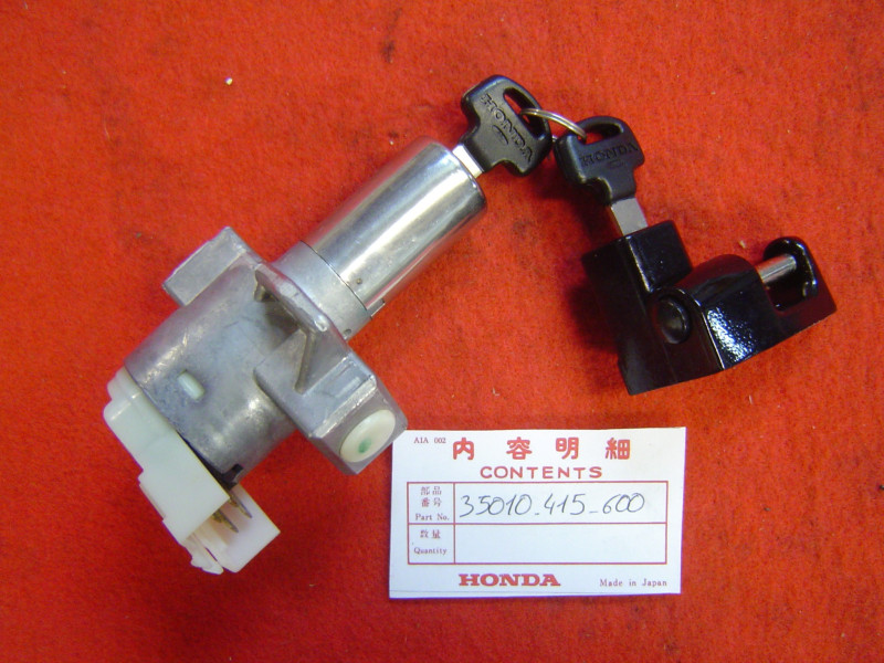 Kit contacteur clefs & antivol casque Honda CX500 | Réf. 35010415600