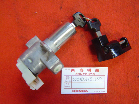 Kit contacteur clefs & antivol casque Honda CX500 | Réf. 35010415600