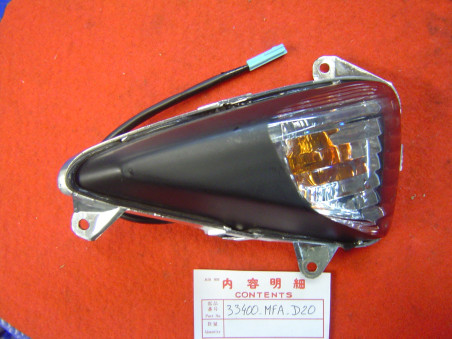 Clignotant avant droit Honda CBF1000 07-11 – Réf. 33400MFAD20