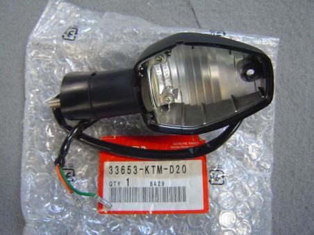 Corps clignotant AR gauche Honda ANF125 - Réf. 33653KTMD20