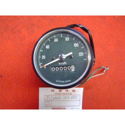 Compteur de vitesse Honda CB125JX B6 - Sortie câble inclinée