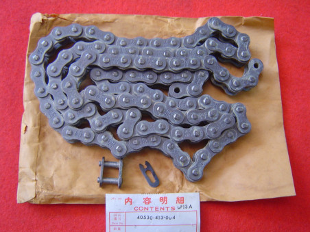 Chaîne transmission RK50KS 100 maillons Honda CB400N NA