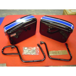 Paire sacoches rigides Honda 1984/85 + kit montage | 08161SACOCHES