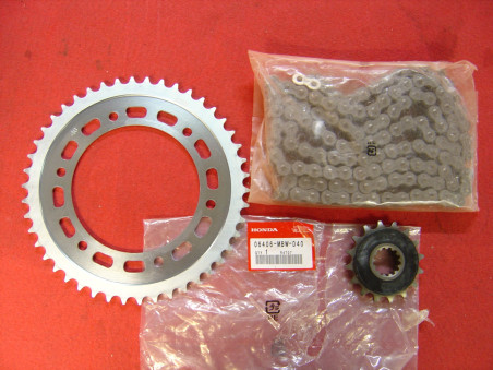 Kit chaîne transmission 16x46 Honda CBR600F 06406MBWD40