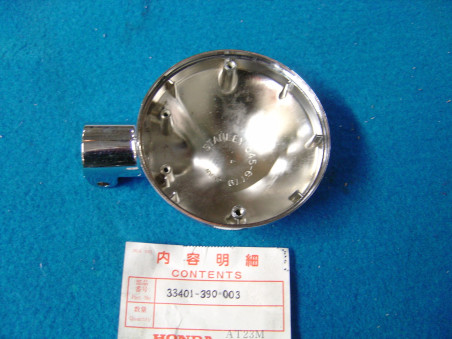 Base clignotant chromée Honda CB750 CB550 CX500 - 33401-390-003