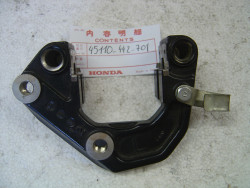Support étrier gauche Honda CB250-400N 80-81 | Réf. 45110442701
