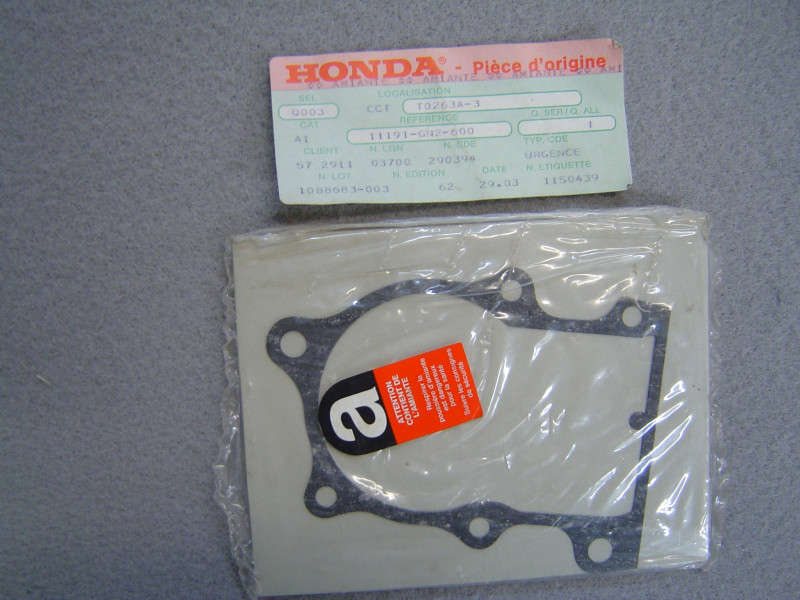 Joint papier carter moteur SA 50 SE 50 SA 50 NE 50M NB 50 HONDA 11191-GN2-600