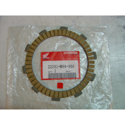 Disque garni embrayage Honda CBR600F CBR900 TRX300 – Réf 22201MV4000