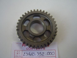Pignon fou de 3ème 36dents sur arbre intermédiaire de CB750F1 ---1562502 idem