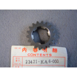 Pignon 18 dents 2ème arbre primaire Honda - Réf. 23421KA6000