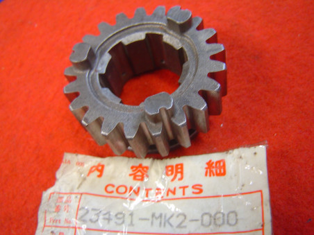 Pignon 5ème 21 dents Honda XR600 XL600 - Réf 23491MK2000