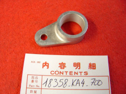 Support du silencieux d'échappement de CR125RC CR250RC CR480RC 1982