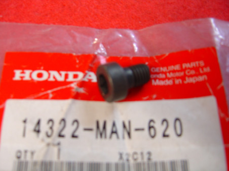 Vis pignon arbre à cames M7x9.5 Honda 14322MAN620