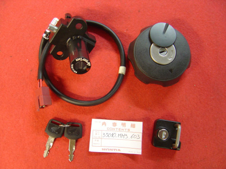 Jeu Contacteur Principal + Antivol + Bouchon Honda XL600V