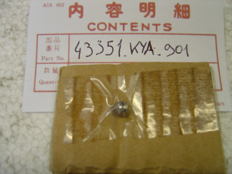 Bille Vis de Purge Frein AR Honda 43351-KY4-901