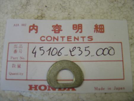Rondelle Maintien Mâchoires Frein Honda CB250-350 | 45106235000