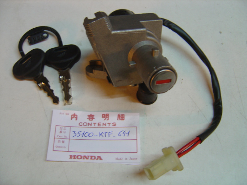 Contacteur à clefs Honda SH125 PE125 - Réf. 35100KTF641