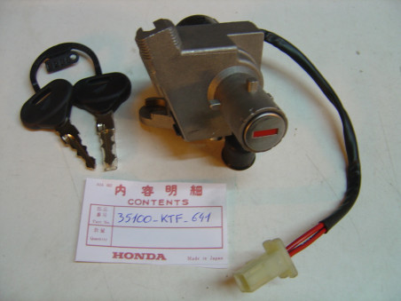 Contacteur à clefs Honda SH125 PE125 - Réf. 35100KTF641
