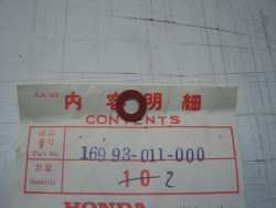 Joint papier des vis de fixation du robinet essence divers modèles ex C110 C