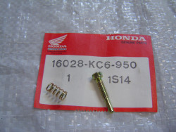 Vis de ralenti avec ressort Honda CM125C 16028KC6950
