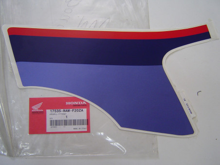 Décor autocollant réservoir gauche Honda XL600V 99 - Type 6