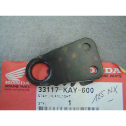 Patte de phare Honda NX125 1989-1997 – Réf. 33117KAY600