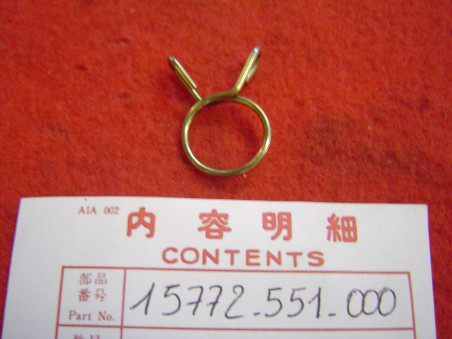 Agrafe tuyau mise à l'air Honda 15772-551-000