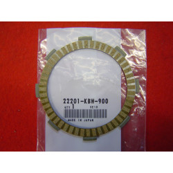 Disques Garnis Embrayage Honda 22201-KBW-900 Neuf