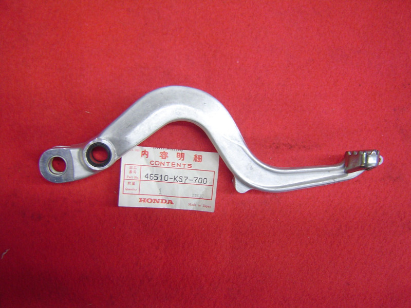 Pédale de frein AR Honda CR250RH 87 - Réf 46510KS7700