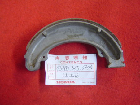 Mâchoire de frein AR VESRAH Honda – Réf. 43120369670A