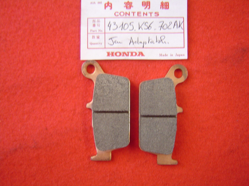 Plaquettes Frein AR BENDIX BX-58-HH Honda CR XR - Adaptable