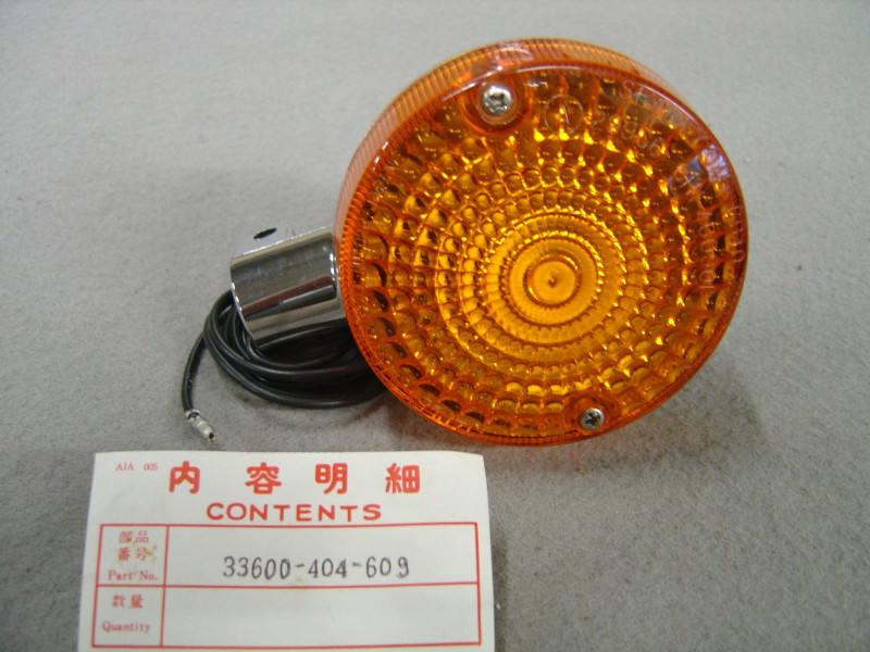 Clignotant AR Droit Honda CB750 550 - Réf 33600404609