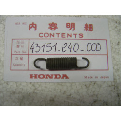 Ressort mâchoires tambour arrière Honda CB125K3/K5 – 43151240000