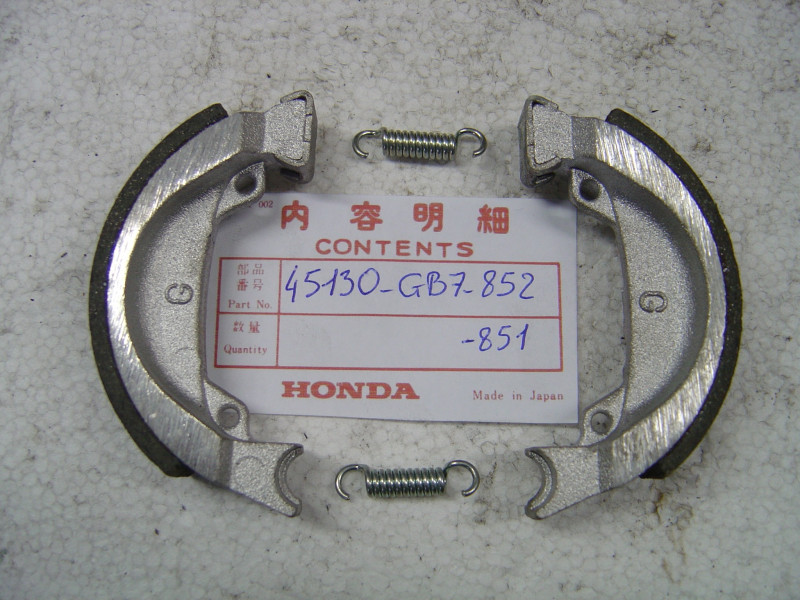 Mâchoires Frein Avant 80mm PXR50 Honda – Réf. 45130GB7852