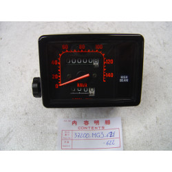 Compteur Vitesse KM/H Honda XR600 XR250 85-87 | 37200MG3621