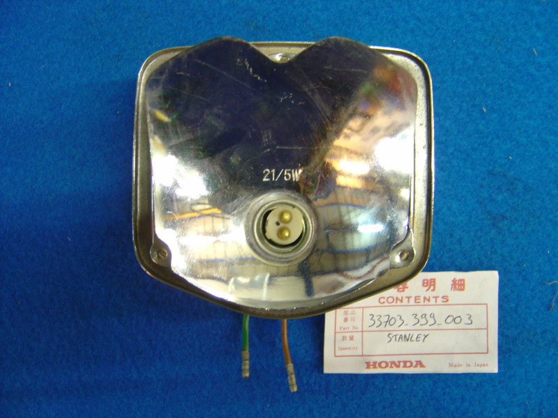 Base chromée Stanley feu arrière Honda 125 Twin | Réf. 33703399003