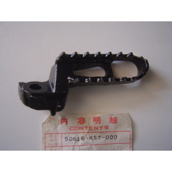 Repose-pied avant droit Honda CR250 1986 - Réf. 50616KS7000