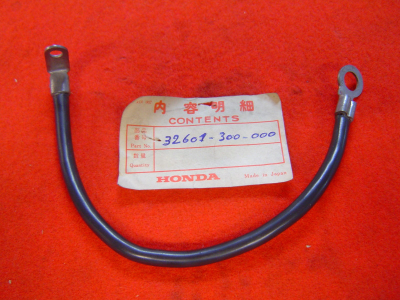 Câble de masse Honda CB750F K0-K5 neuf – Réf. 32601300000A
