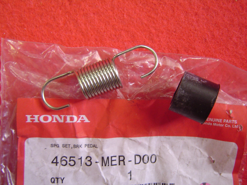 Ressort Pédale Frein Arrière Honda - Réf. 46513MERD00
