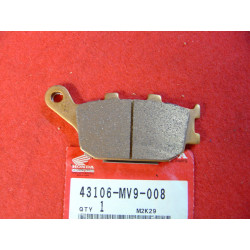 Plaquette frein (B) arrière Honda CB750 CBR600 - 43106MV9008
