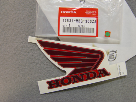 Décor Autocollant Réservoir Honda VFR800FI W/X 98/99 - Ref 17531MBG300ZA