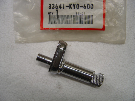 Tige chromée clignotant Honda CG125 - Réf. 33641KY0600