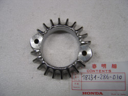Collerette Échappement Honda CB250 CB350 CL250 CL350 - Réf. 18231-286010