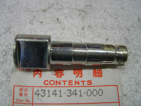 Axe cannelé tambour AR Honda CB750 K2-K6 | Réf. 43141341000