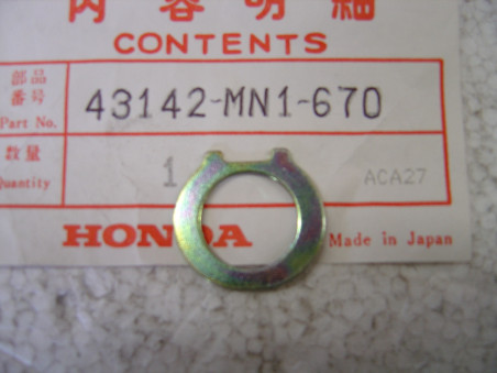 Rondelle repère usure frein AR Honda – Réf. 43142MN1670
