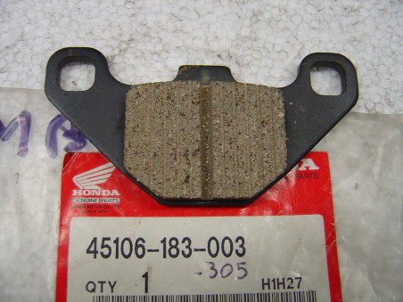 Plaquette de frein B Honda MB80SA SZ - Réf. 45106183003