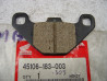 Plaquette de frein B Honda MB80SA SZ - Réf. 45106183003