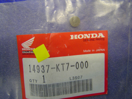 Pastille réglage soupape Honda 7.48mm 2.10mm - 14937KT7000