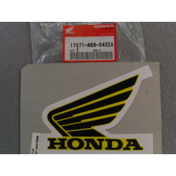 Autocollant réservoir gauche Honda VTR1000F1 2001 - Réf. 17571MBBD40ZA