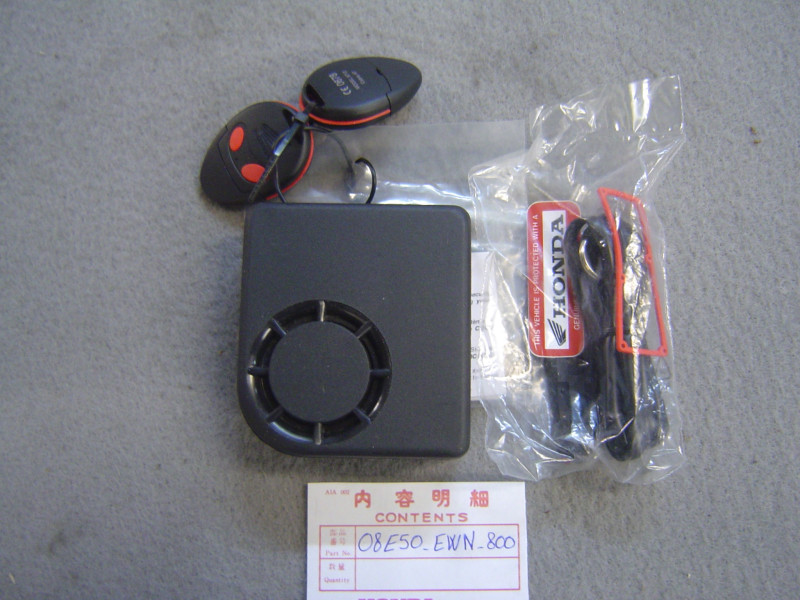 Kit Alarme Complet Honda - Référence 08E50EWN800